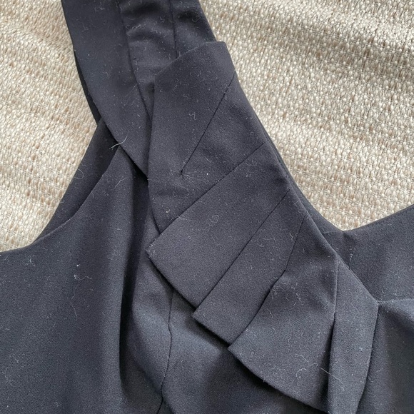 Anthropologie Floreat peplum top 4 Black - Picture 3 of 10